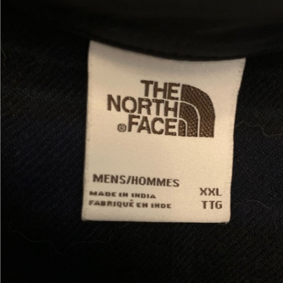 The North Face flannel shirt button up heavy size xxl shacket - Picture 7 of 8